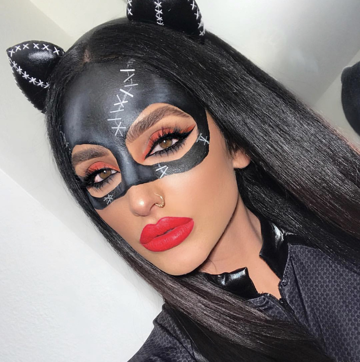 Catwoman Makeup Mask