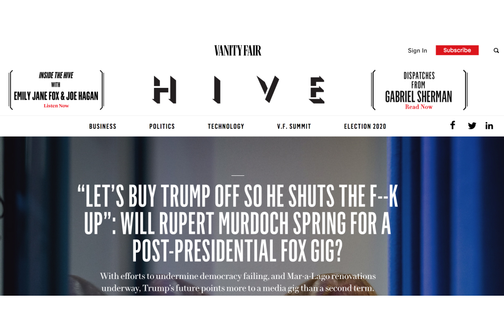 Vanity Fair Makes Three New Hires