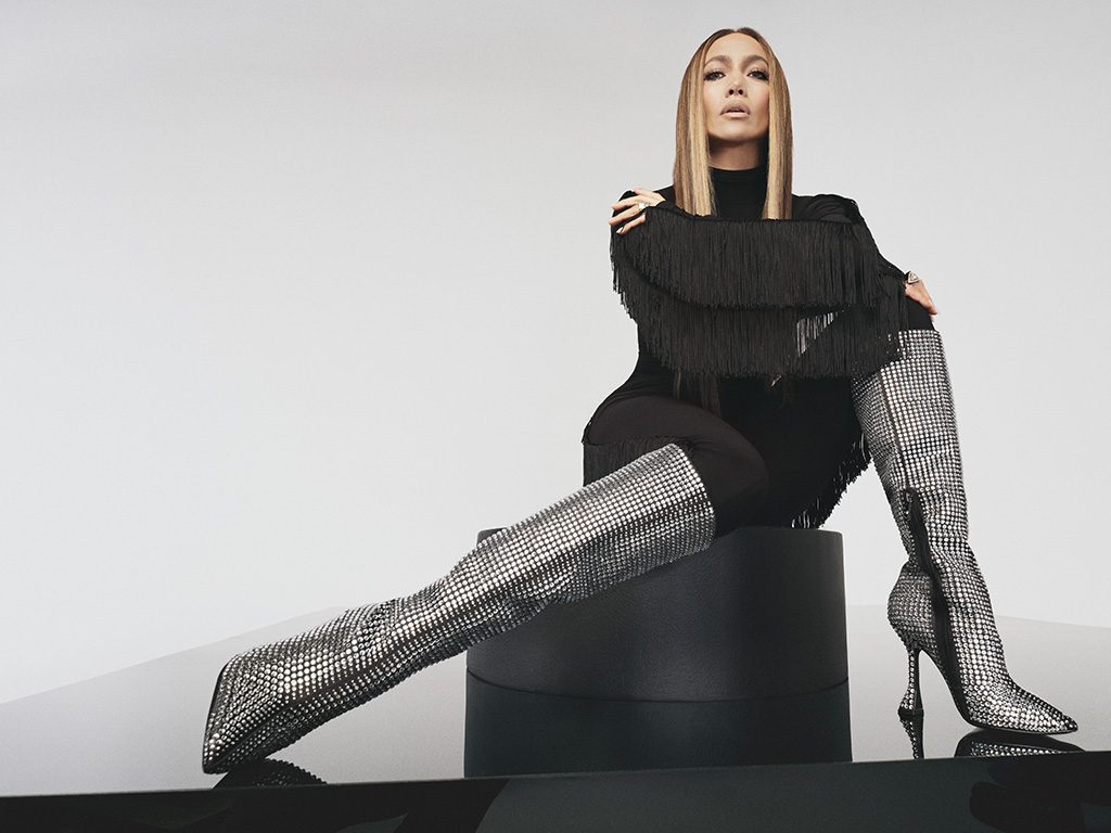 Jennifer Lopez Models New Revolve Shoe Line, Photos