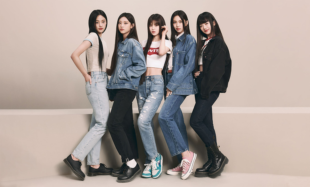KPop Group NewJean's Fashion Ambassadorships Timeline
