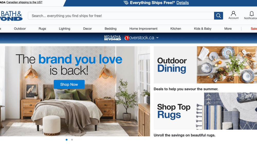 Overstock Poised for Gains Post Bed Bath & Beyond Acquisition