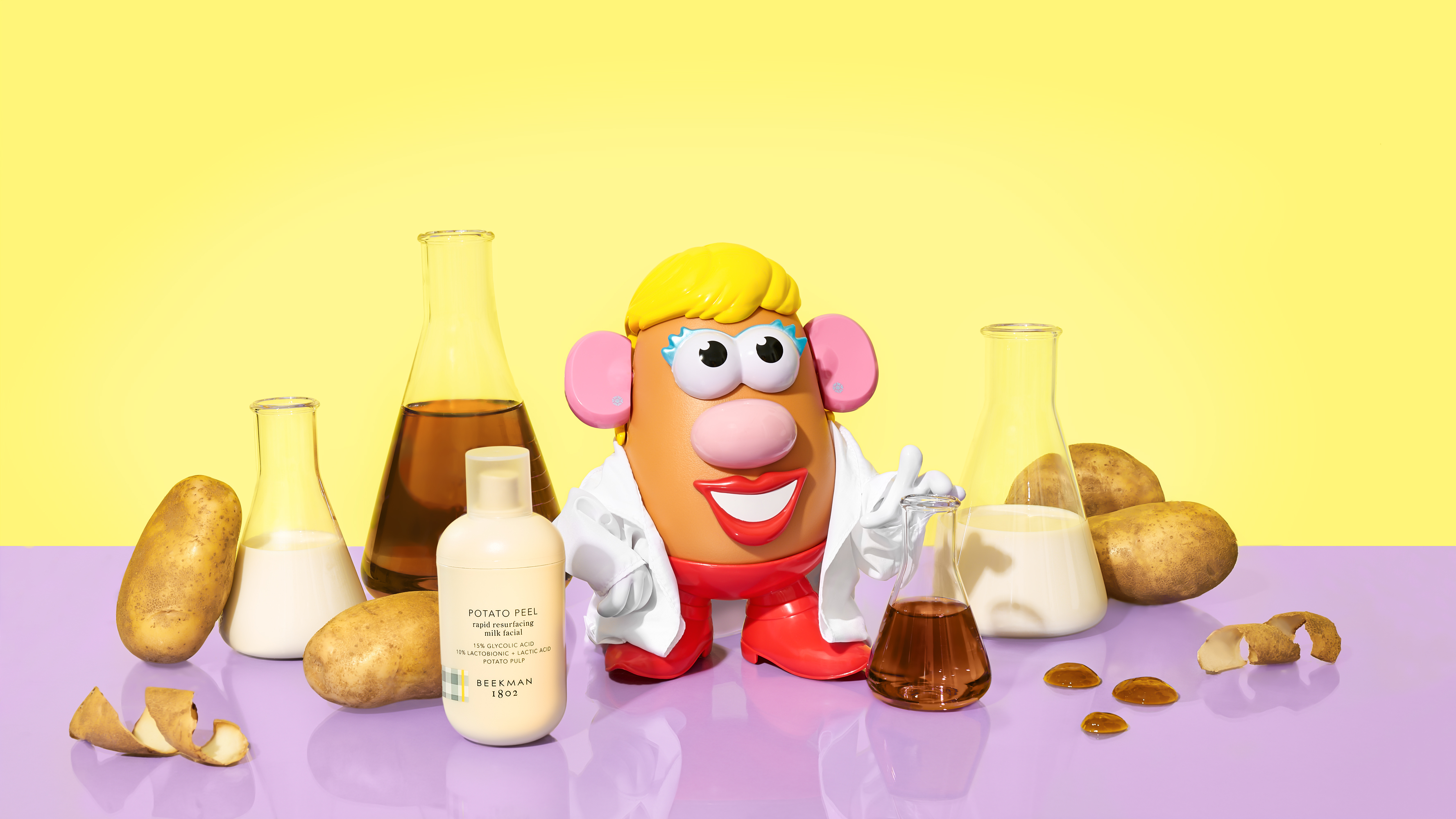 Mrs. Potato Head Is Skin Care Brand Beekman 1802’s Newest Ambassador