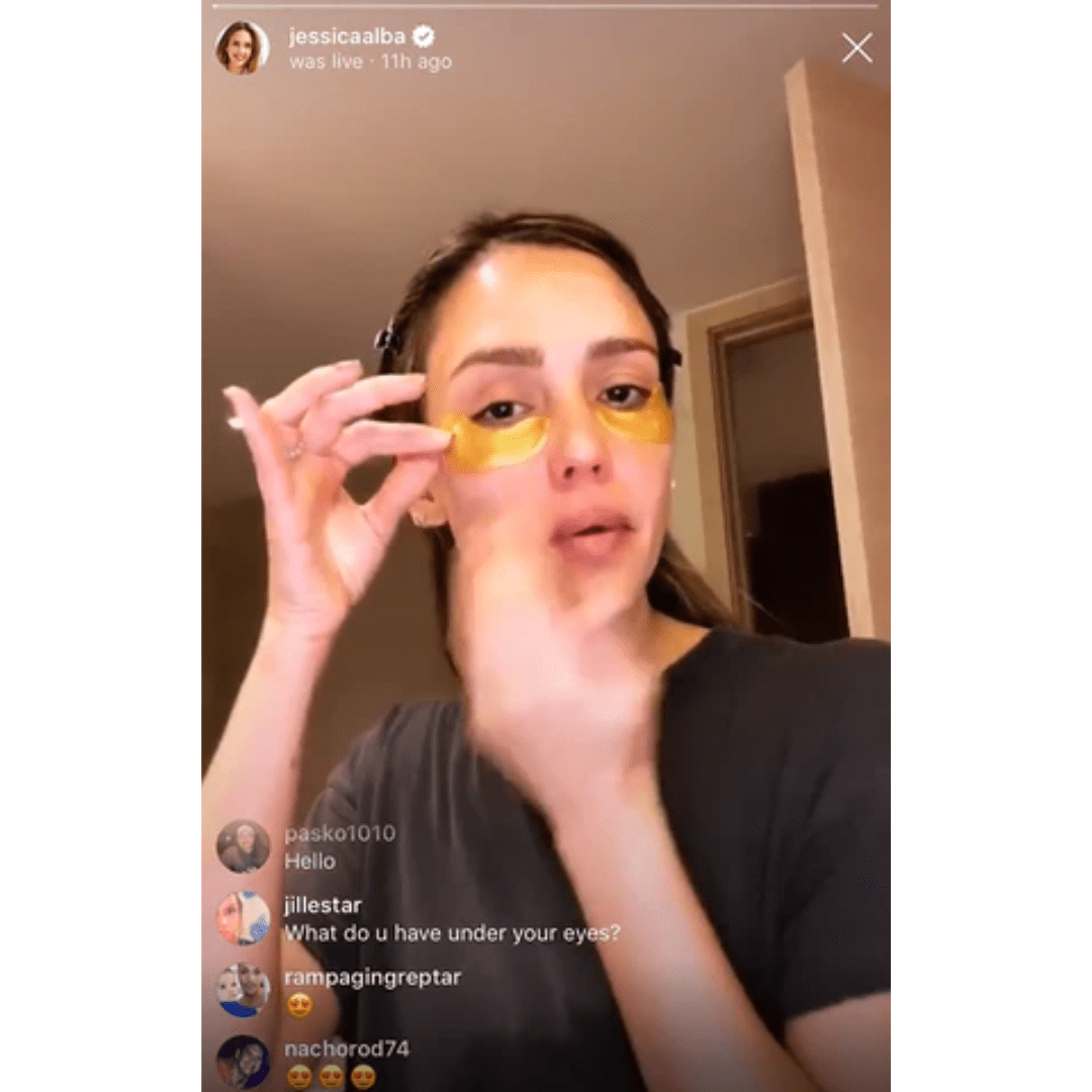 Jessica Alba’s GoTo Under Eye Patches Are 50 off on Amazon