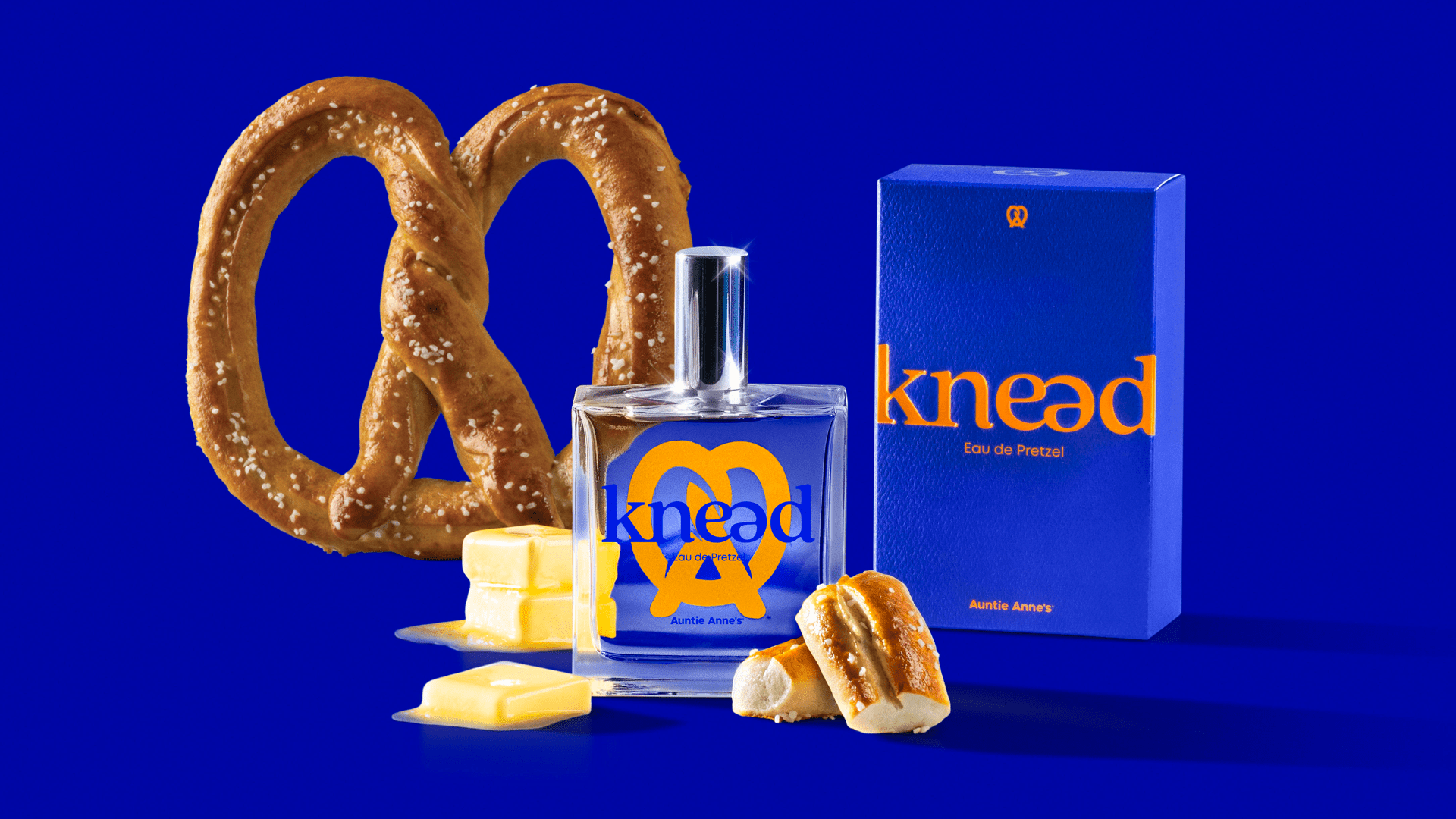Auntie Anne's Is launching a Pretzelinspired Perfume, Knead