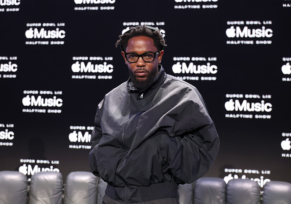 Kendrick Lamar Embraces Athleisure at Super Bowl LIX Press Conference