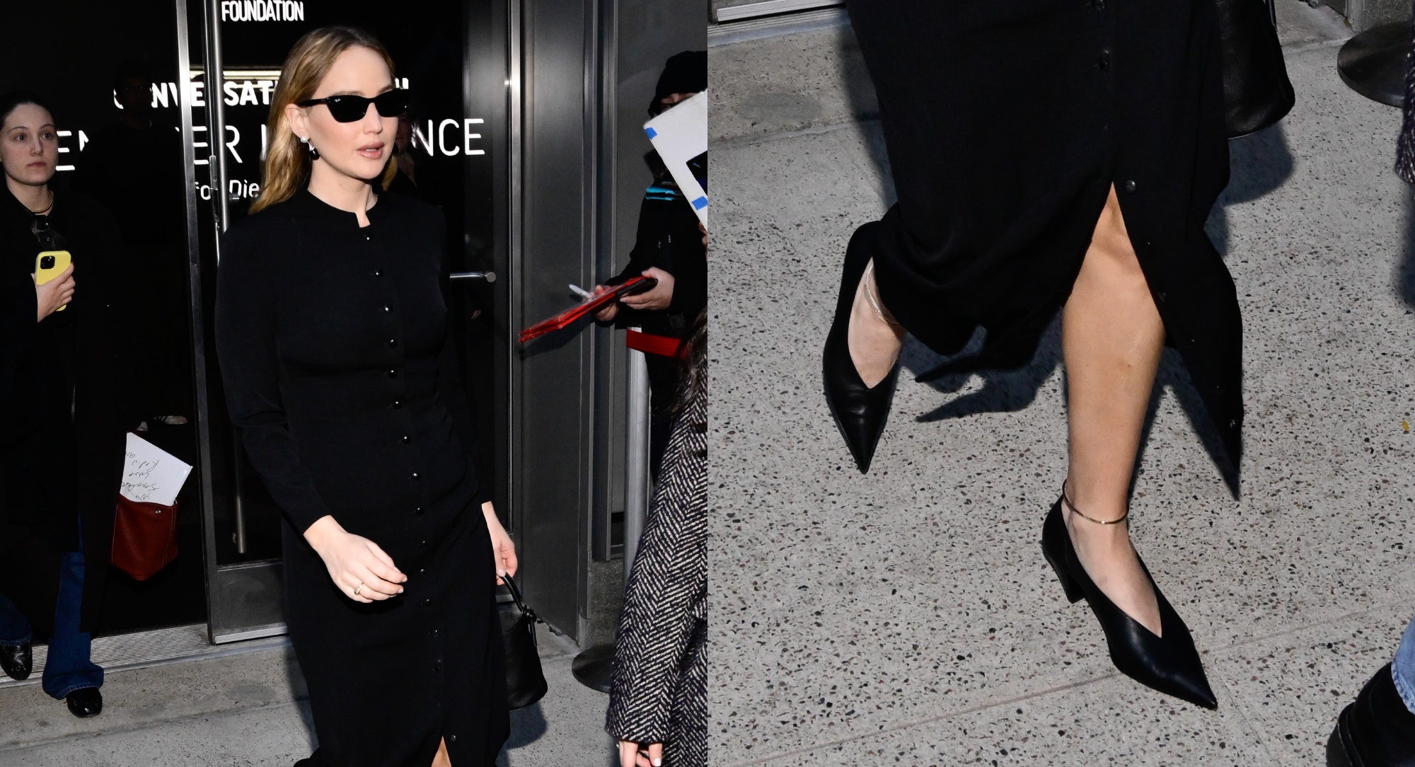 Jennifer Lawrence Adds Sculptural Mansur Gavriel Heels to Her Shoe Collection