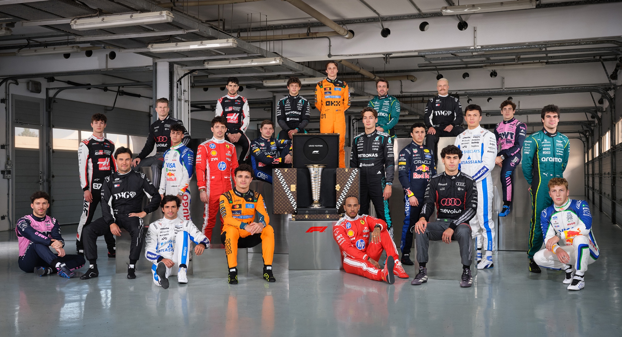 Louis Vuitton Unveils 2026 Formula 1 Season Trophy Trunk