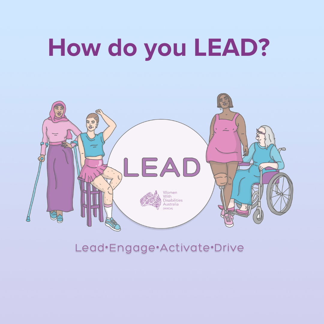 How can you LEAD in your business? Women With Disabilities Australia