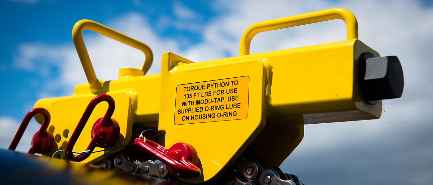 mechanical python chain clamp Worldwide Machining & Welding, Inc.