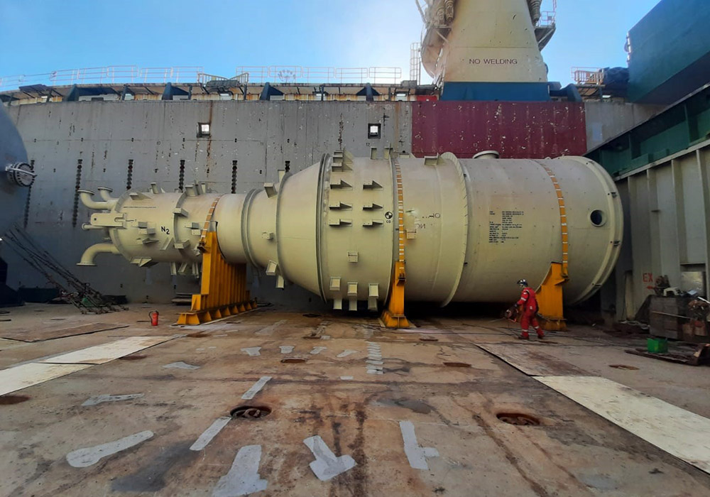 Total Movements delivers Super OD Cargo for Greenfield LNG Plant in