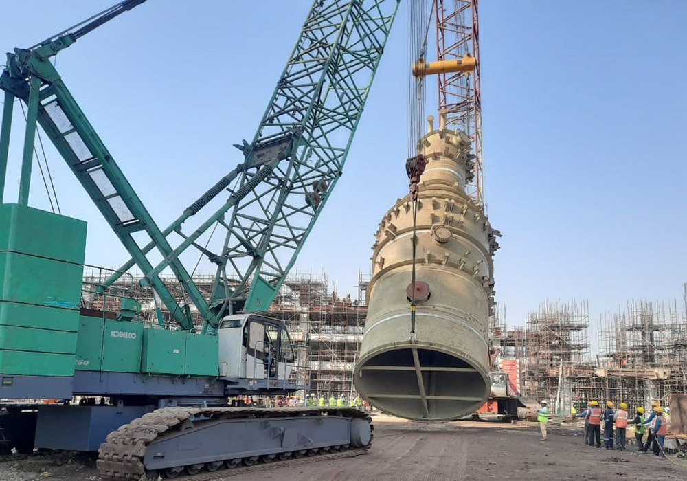 Total Movements delivers Super OD Cargo for Greenfield LNG Plant in