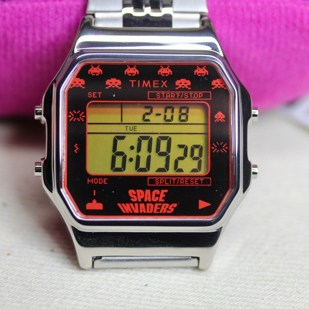In Review Timex T80 x Space Invaders WristWatchReview