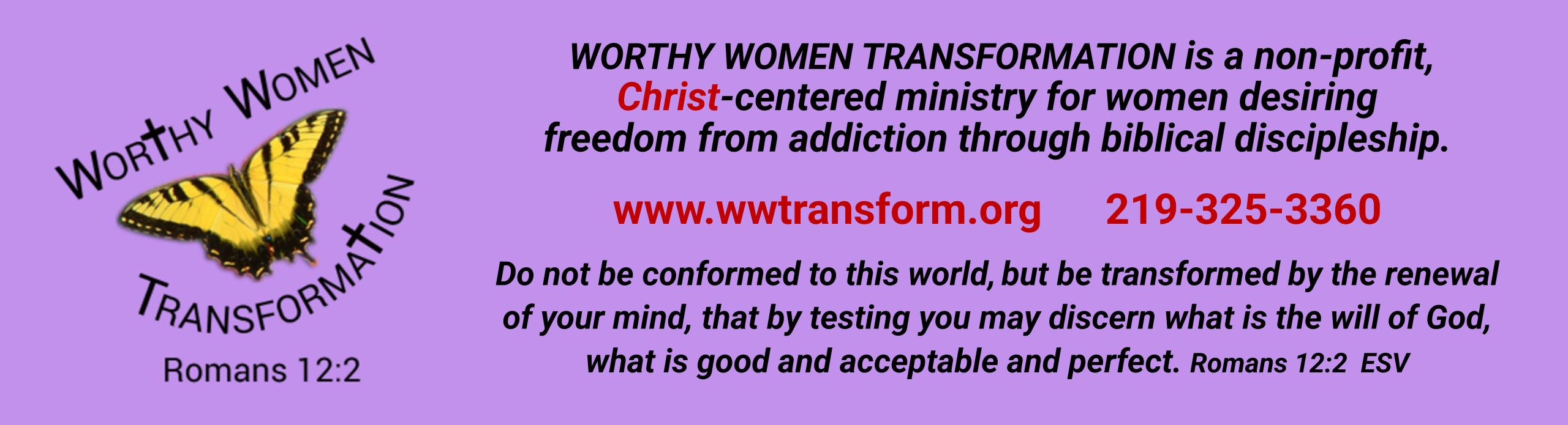 Employment Opportunities WORTHY WOMEN TRANSFORMATION