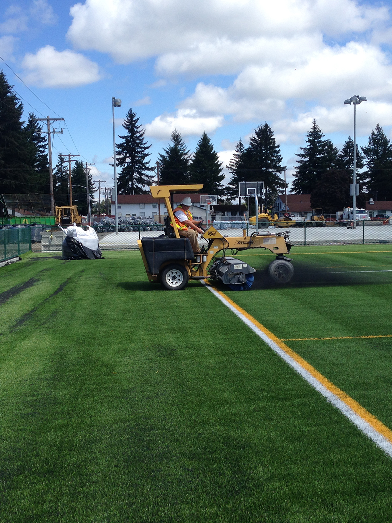 1 FOR SYNTHETIC SPORTS TURF CONSTRUCTION INSTALLATION MAINTENANCE