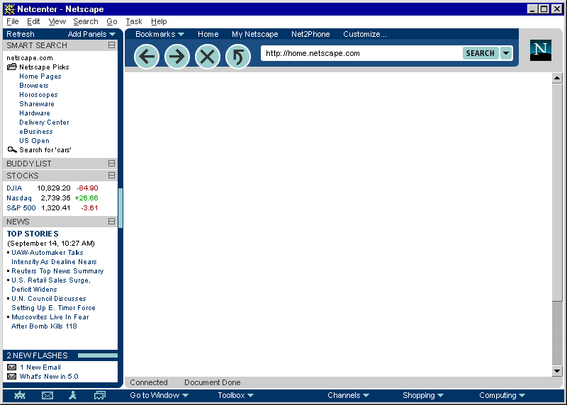 SideBar UI Specification