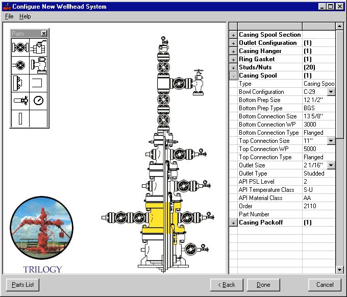 Wellhead Drawing Schematic Template