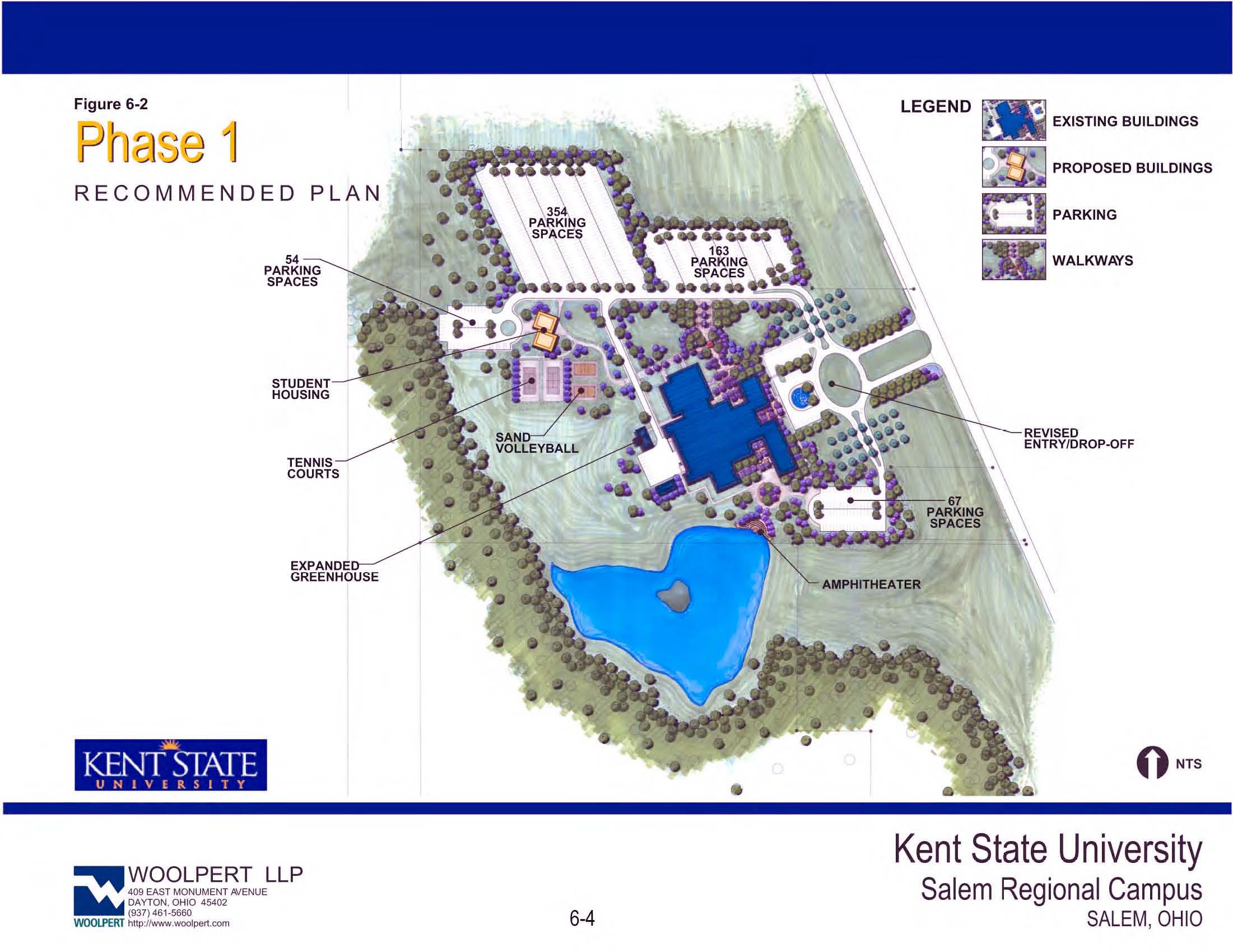 Salem High School Map Salem Campus Master Plan Kent State University
