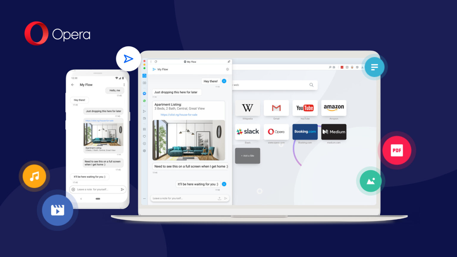 Opera introduces QRcode sync between Android and desktop browser