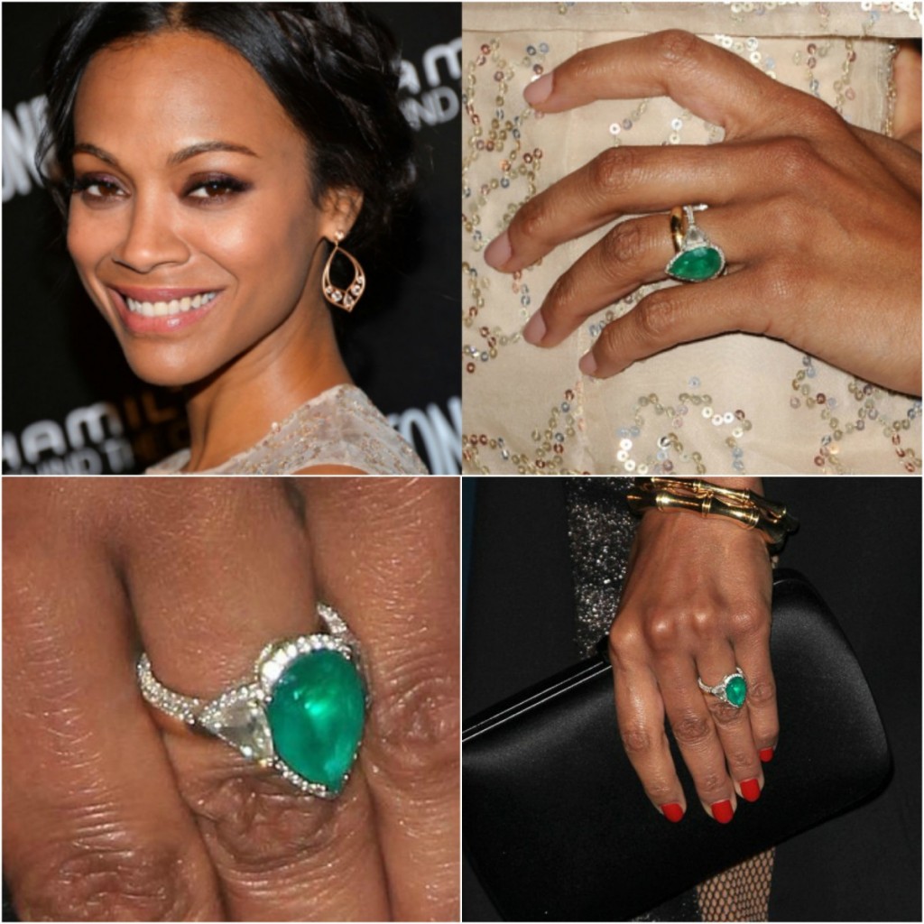 Celebrities with gemstone engagement rings? Weddingbee