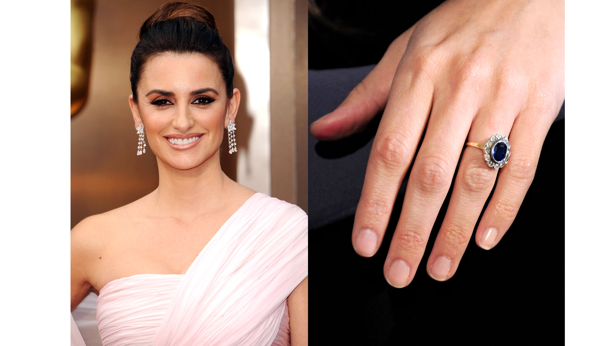 Celebrities with gemstone engagement rings?