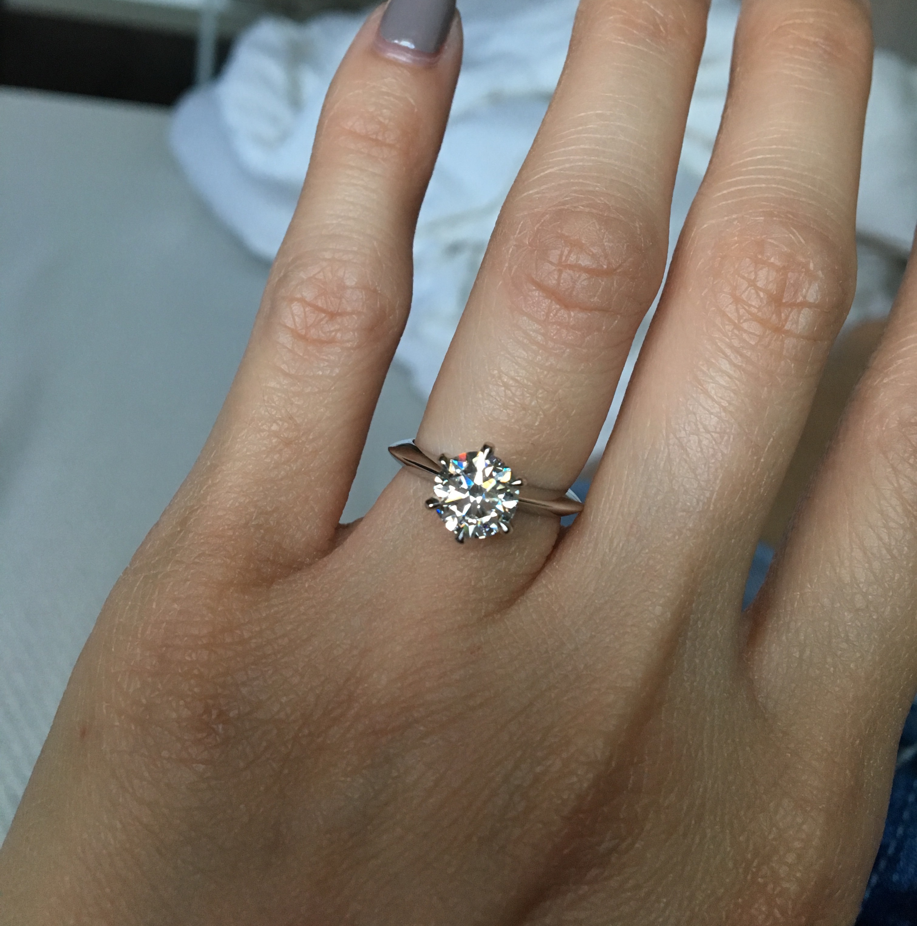 Calling all 4.5 (or close) sized fingers! I need to see your ring