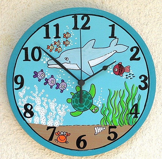 I’m looking for an Under the sea theme cute wall clock