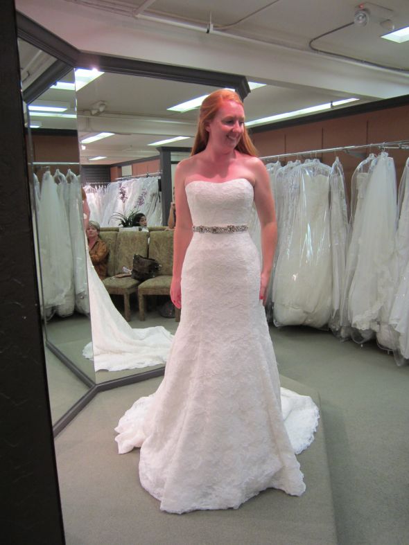 Dillon dress Blue by Enzoani anyone else get this dress??? Page 2