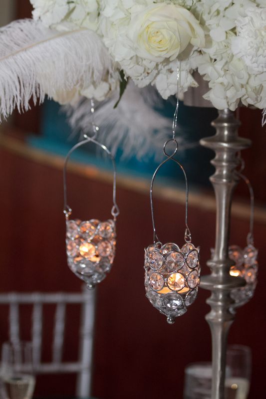 Our Roaring 20's Vintage Glam Centerpieces! Weddingbee Photo Gallery