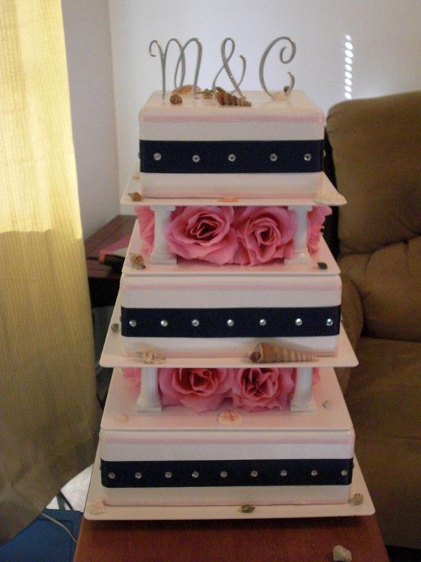 My DIY Faux Wedding Cake Weddingbee Photo Gallery