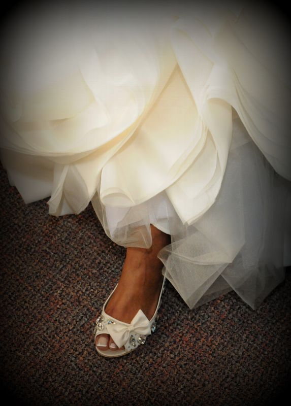 Bling wedding flats Weddingbee Photo Gallery