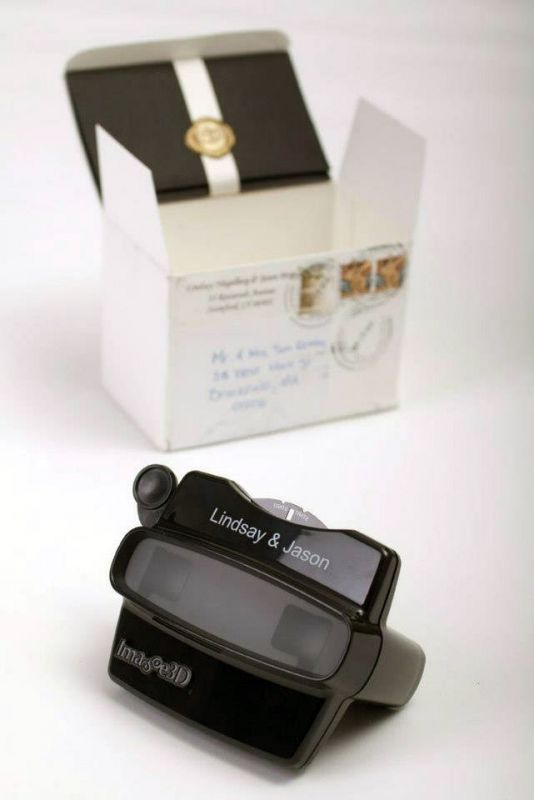 Our viewmaster invitations!