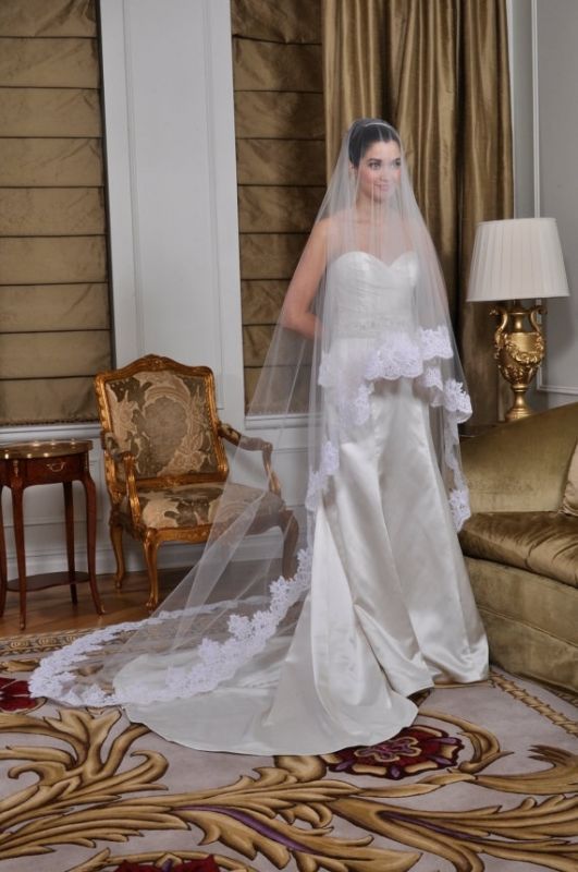 Cathedral length Drop veil?? Weddingbee