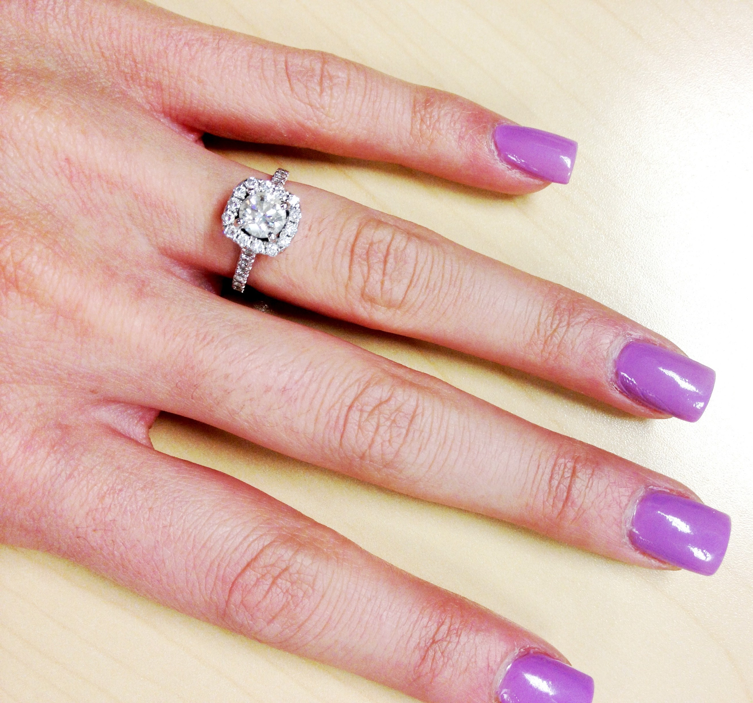 My Beautiful Engagement Ring! Weddingbee Photo Gallery