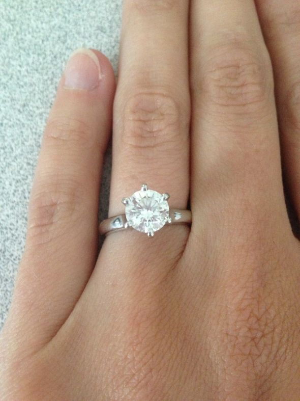 POST YOUR 1.21.6 CARAT SOLITAIRE BRILLIANTS!!!