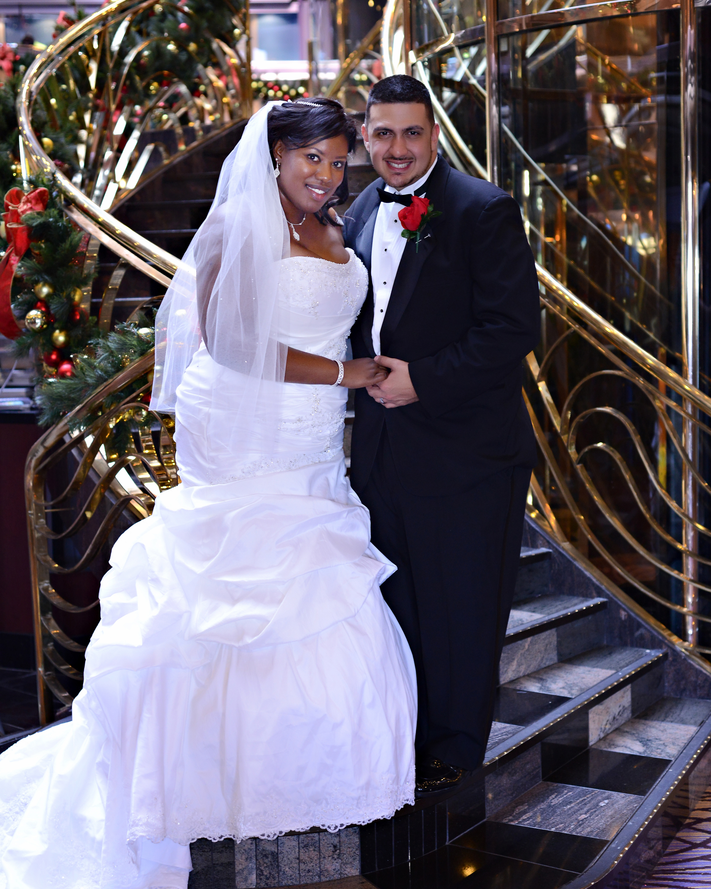 My Carnival Fascination embarkation day wedding!!!! I'm
