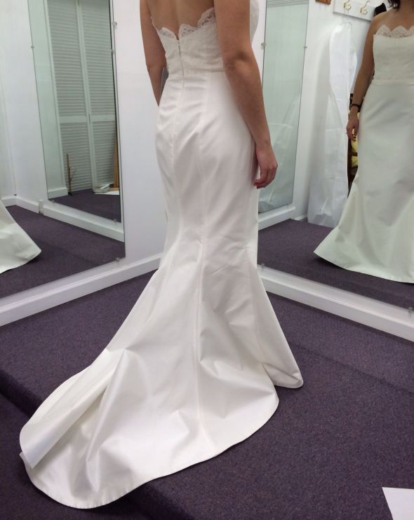 Bustle options for modern simple dress??