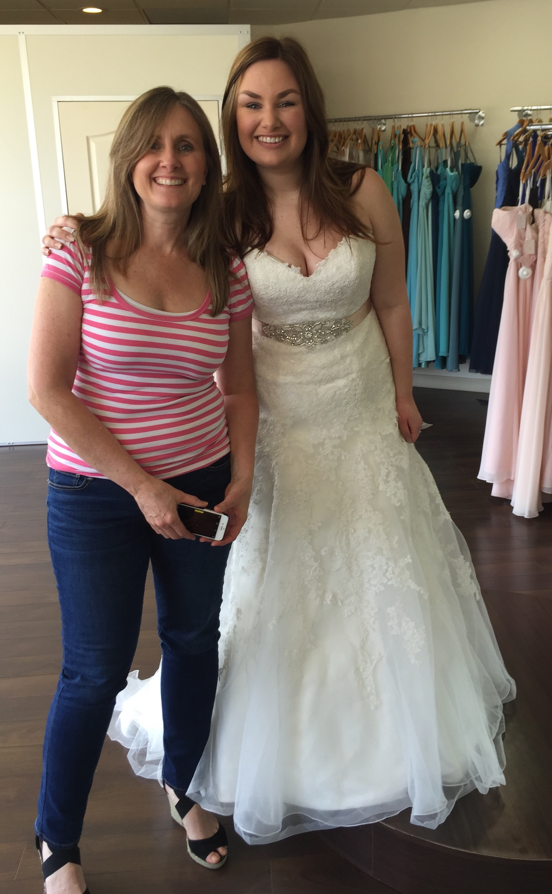 I bought my wedding dress!