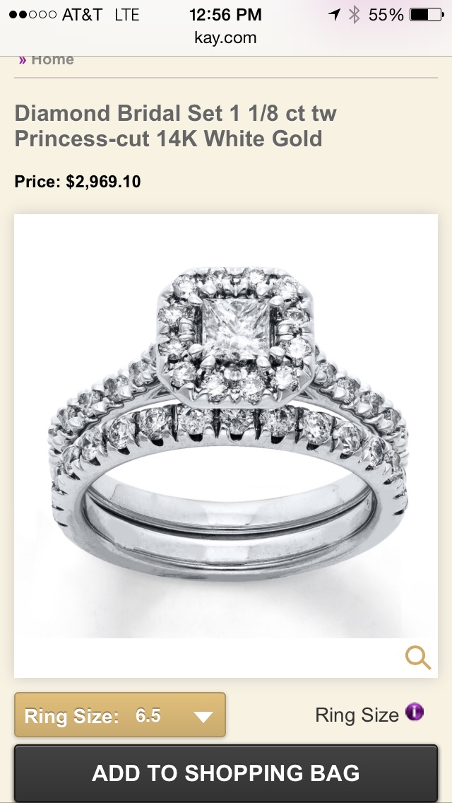Has anyone trade in their (old) diamond ring at KAYS for an upgrade Ring?