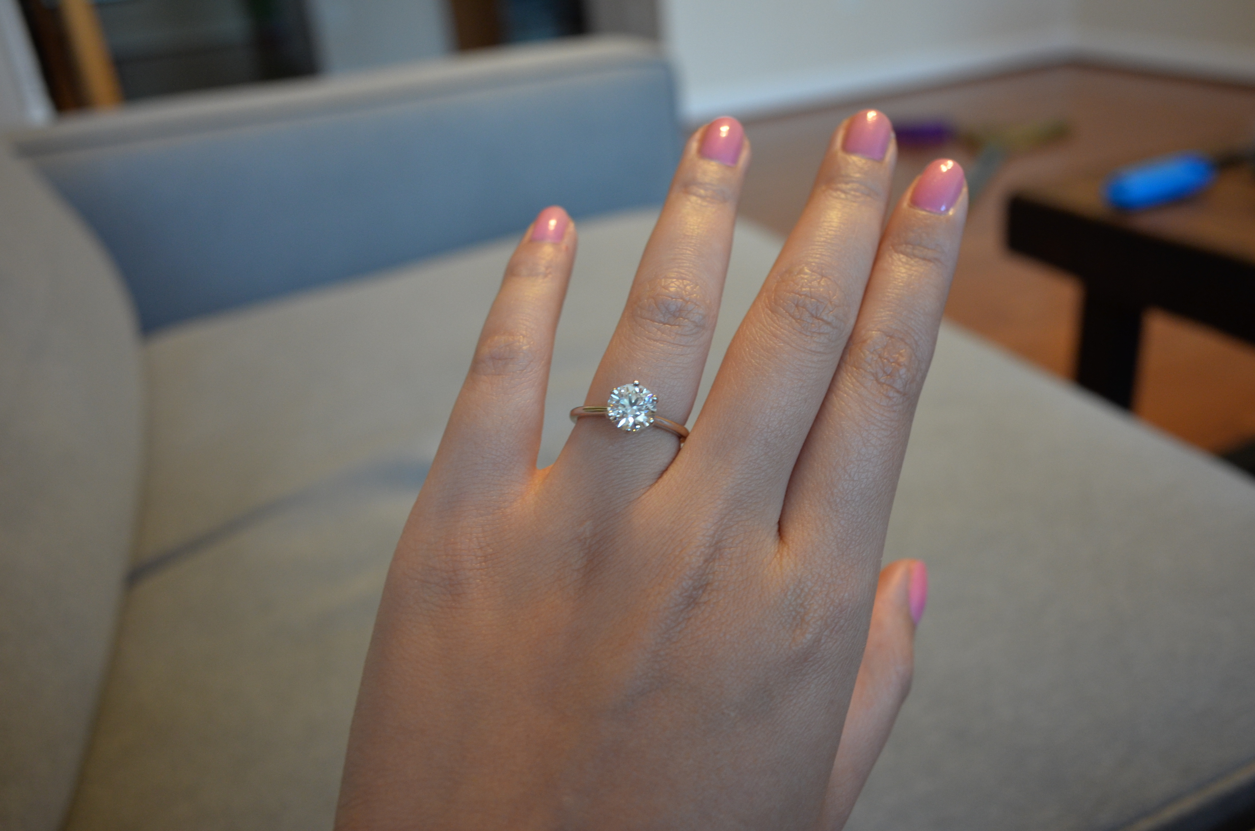 Show me your Blue Nile rings! Page 8