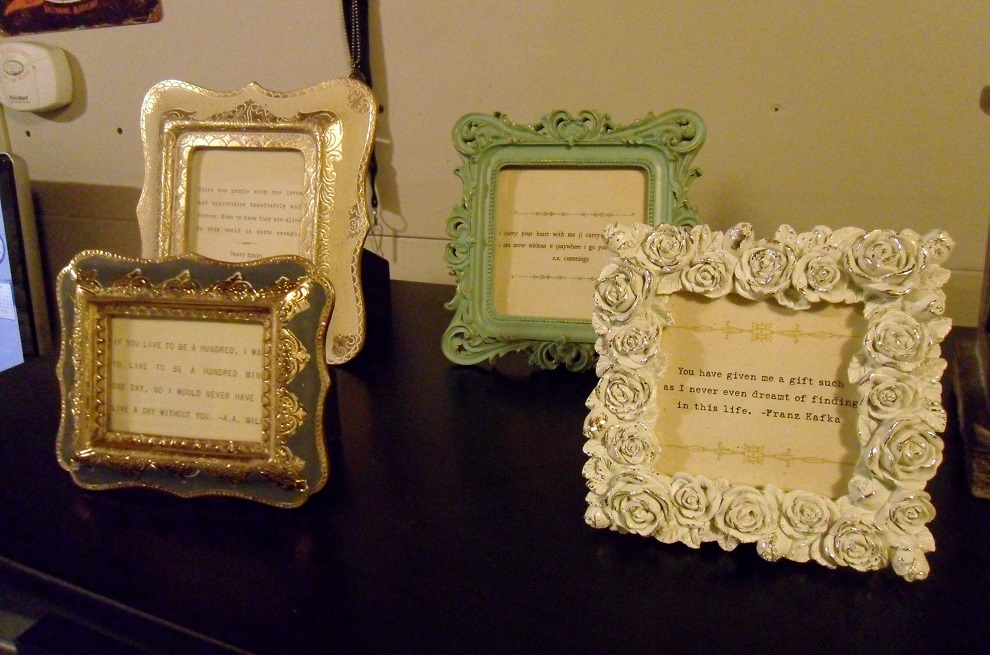 Centerpiece Frames! (Pic Heavy)