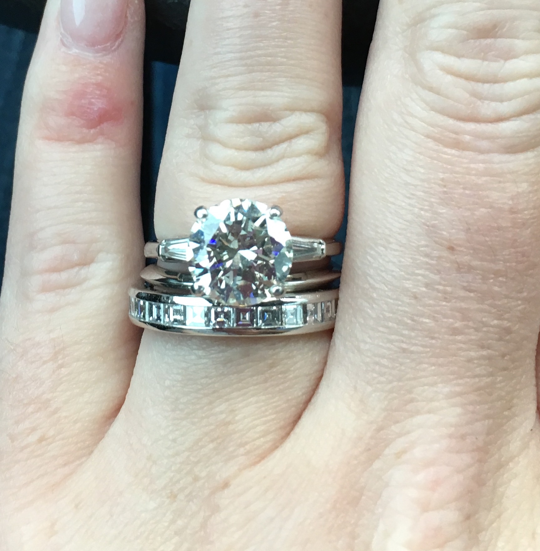 Bees with spacers bands, may I have sizing advice please? Pics always