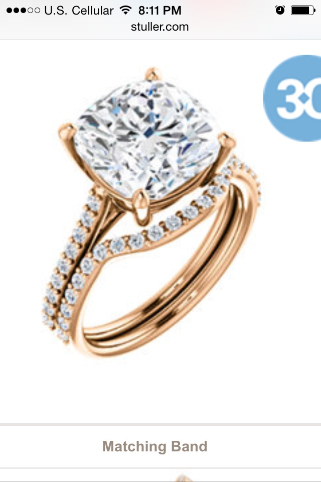 Wedding band for a basket setting engagement ring?