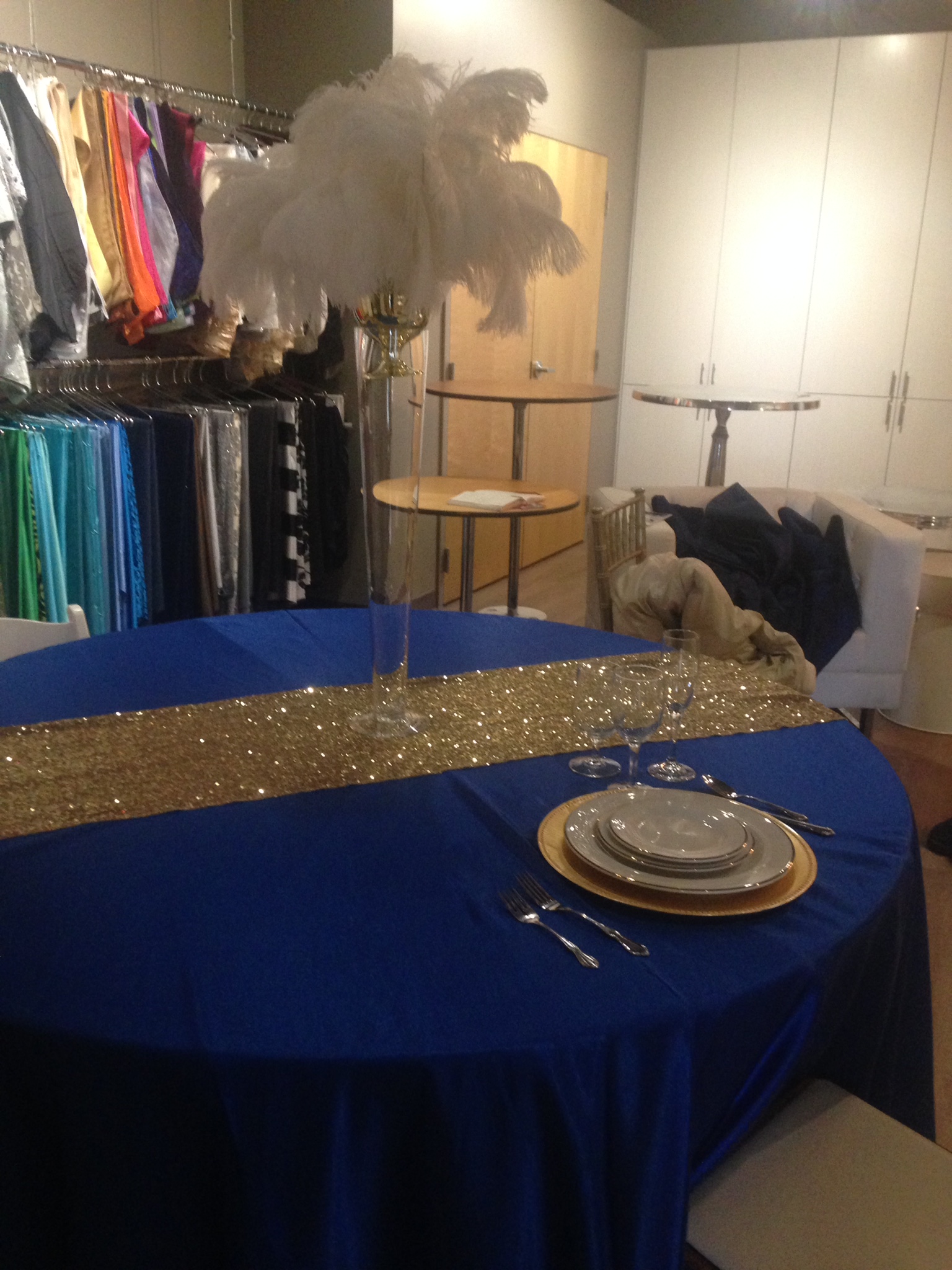 Runners on round tables?