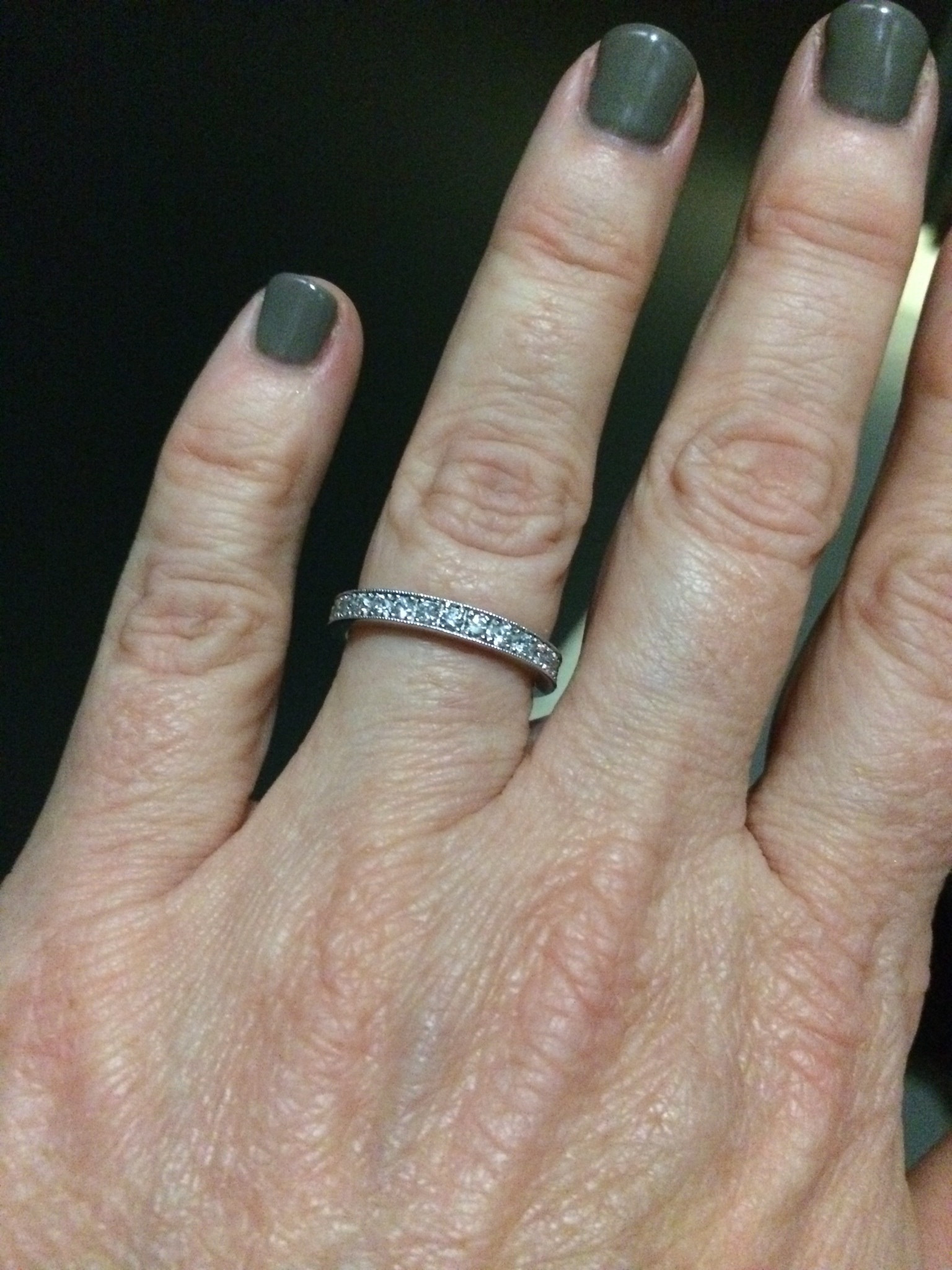 Just a wedding band with no engagement ring? Show me your bling! Page 2