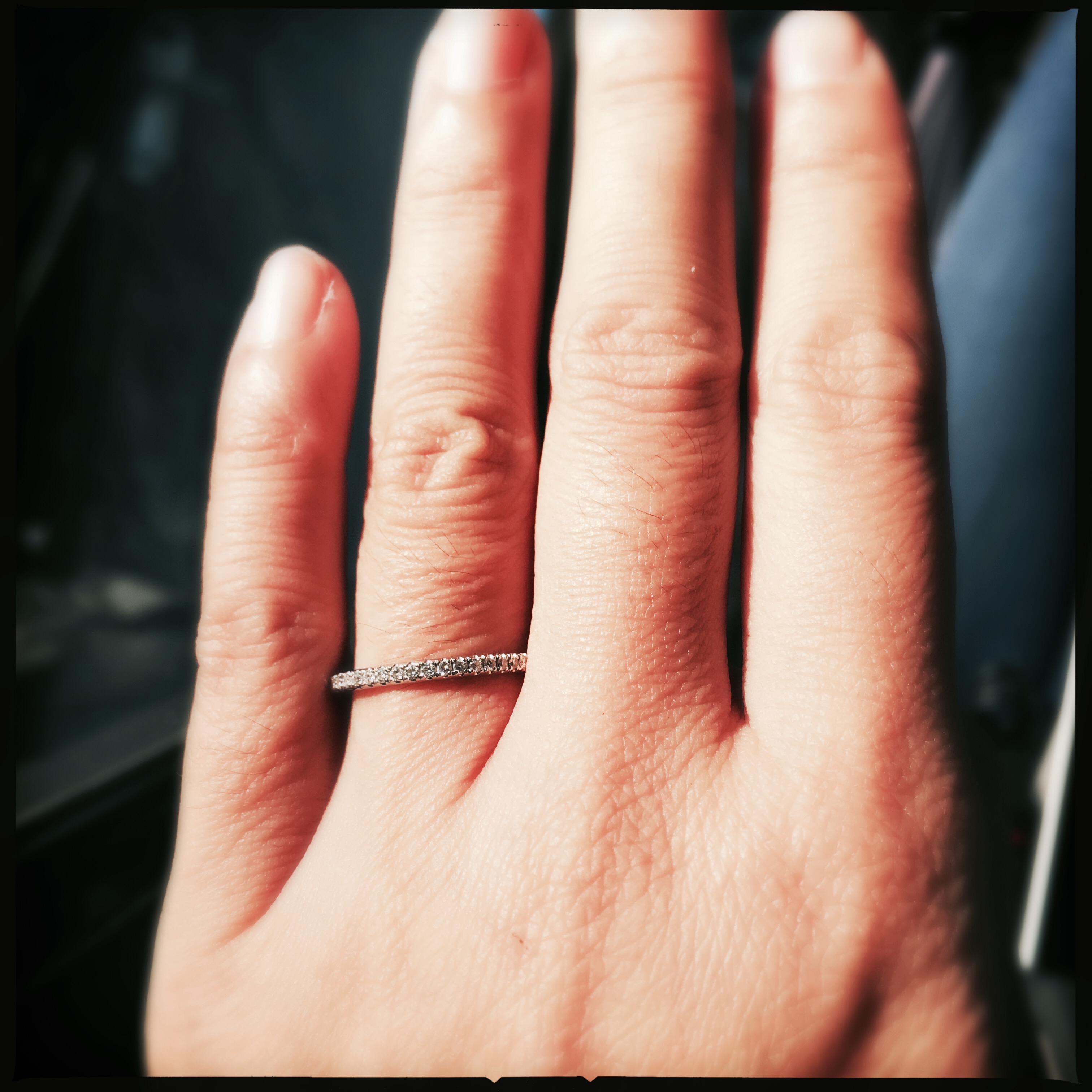 I want to see your SUPER THIN wedding bands!