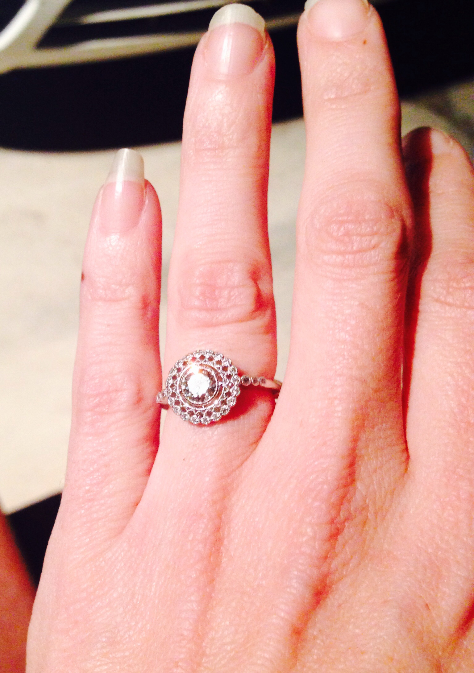 Please show me those 0.5 and under carat rings and your finger size