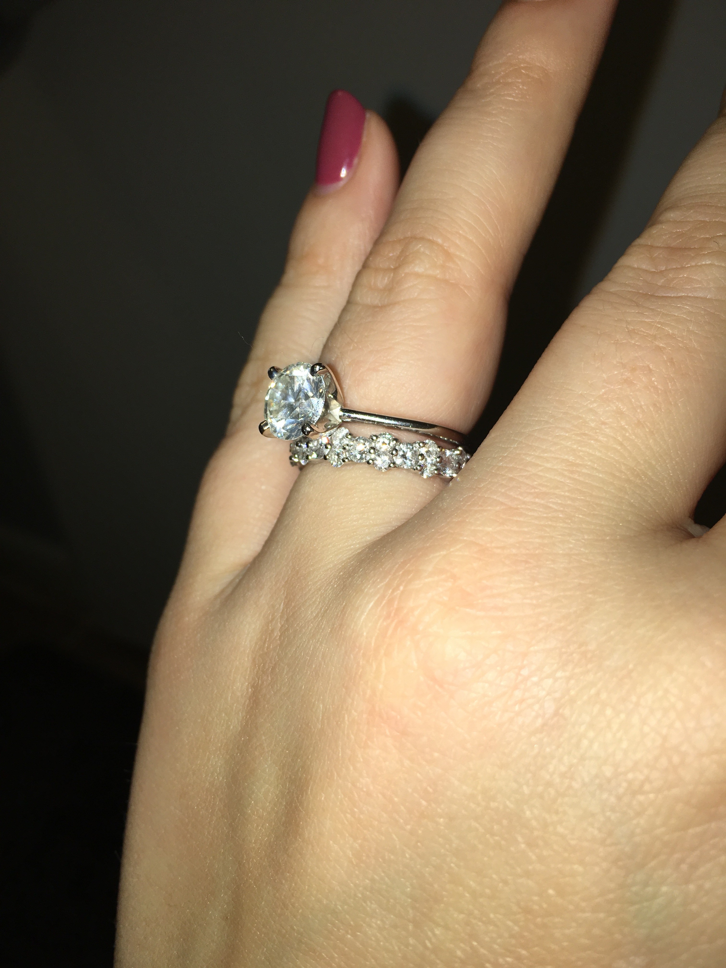 Show me your Blue Nile wedding bands!