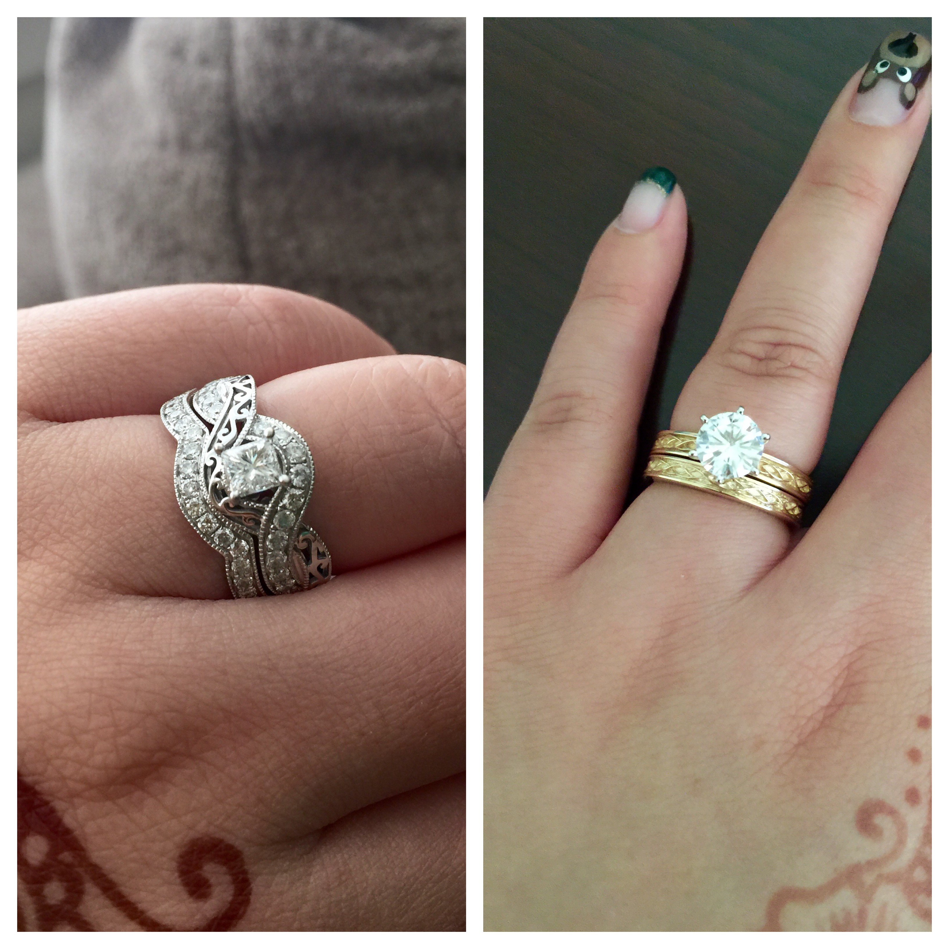 Does The Wedding Band Go On Before The Engagement Ring