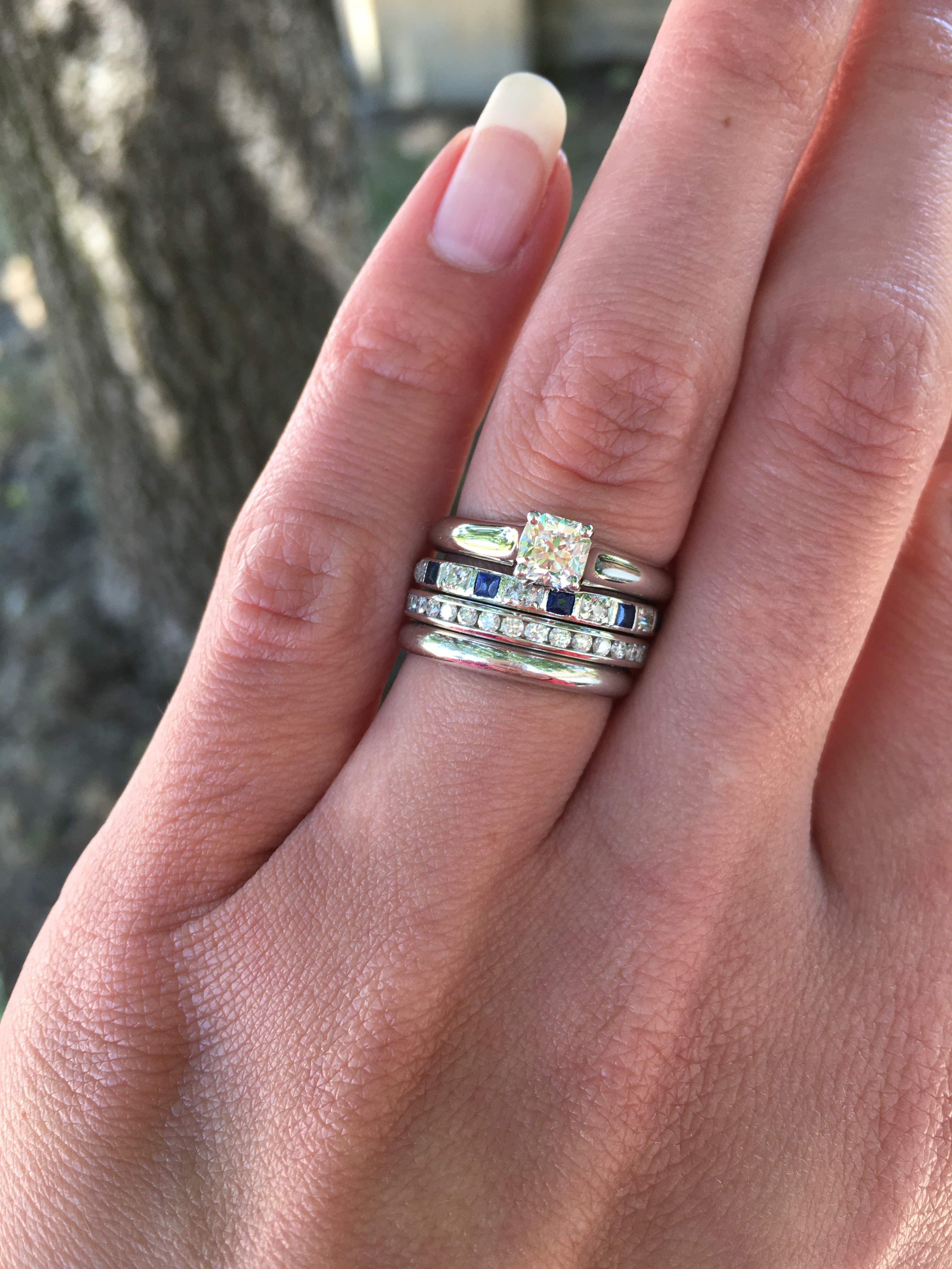 Let me see your stacked rings!