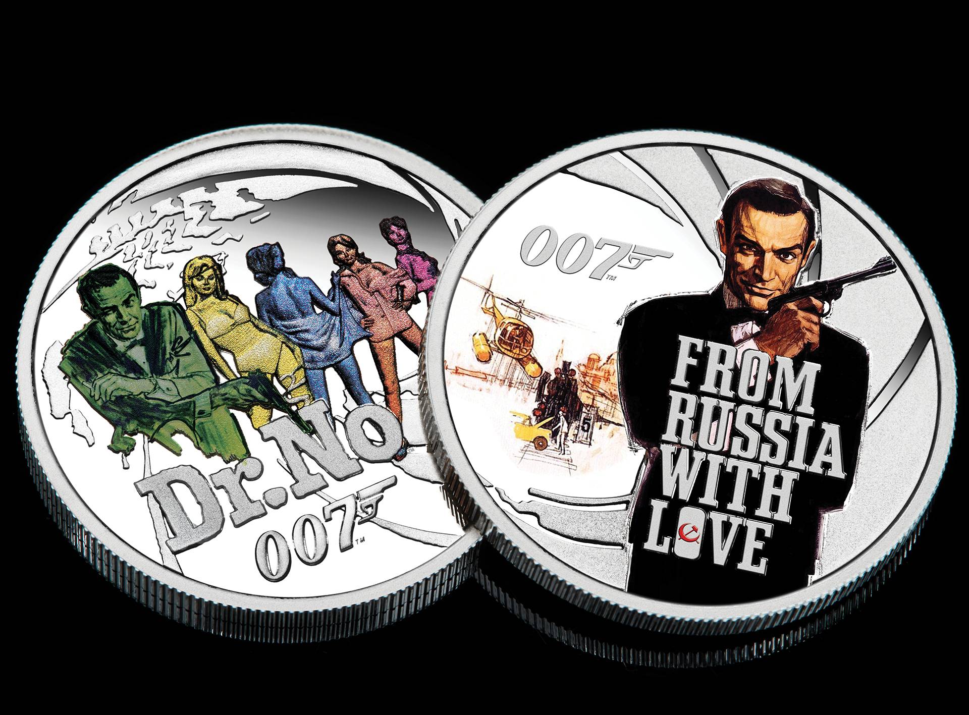 The Perth Mint James Bond 25 Coin Collection James Bond 007